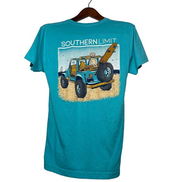 Next Level Apparel Tops - Southern Limit T Shirt Womens Size Small Jeep Cumberland Lake Short Sleeve Top